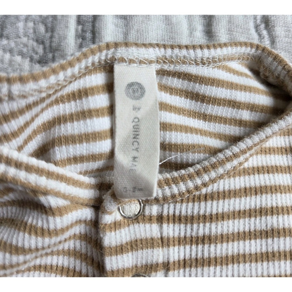 Quincy Mae Organic‎ Cotton Baby Bundle 0-3m + 3-6m Neutral Set - Picture 3 of 12